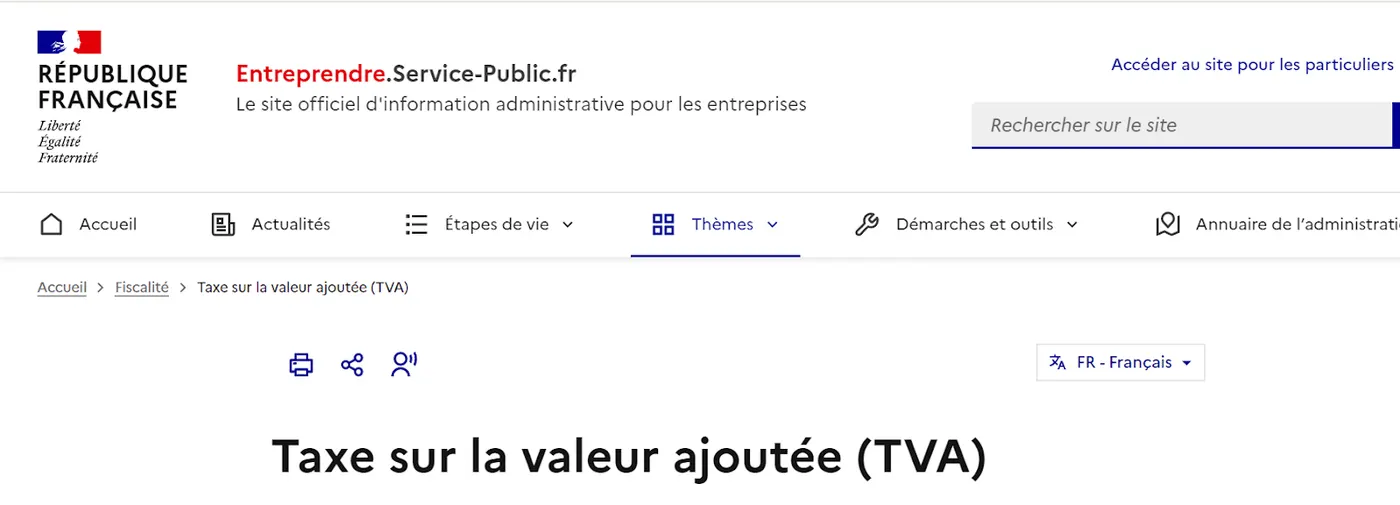Numéro de TVA