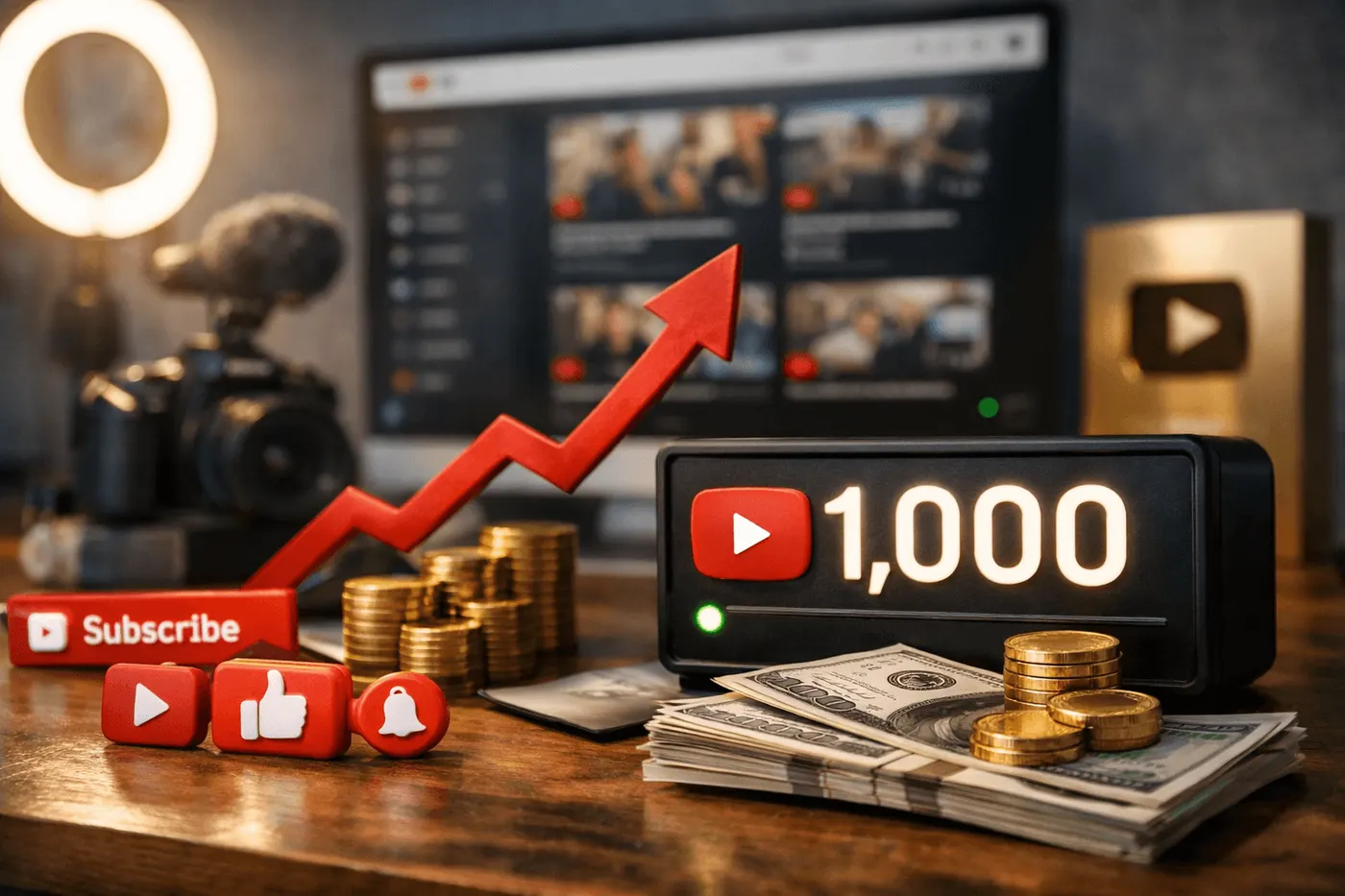 Comment avoir 1000 abonnés sur YouTube rapidement ? Méthode Complète
