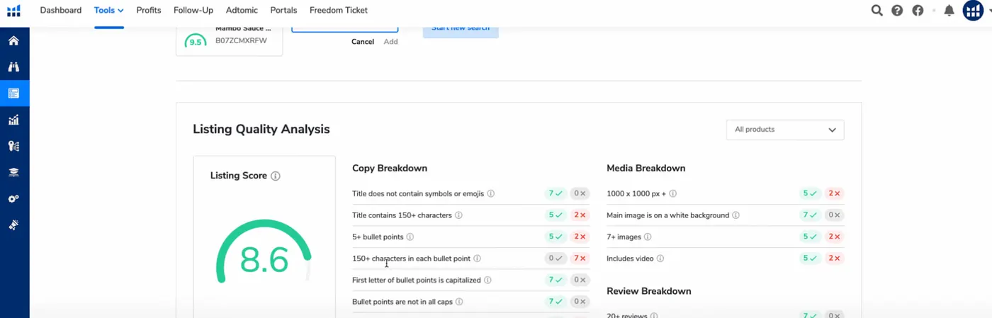 Listing Quality Analysis