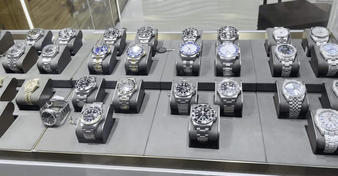 Montres de luxe à Dubaï