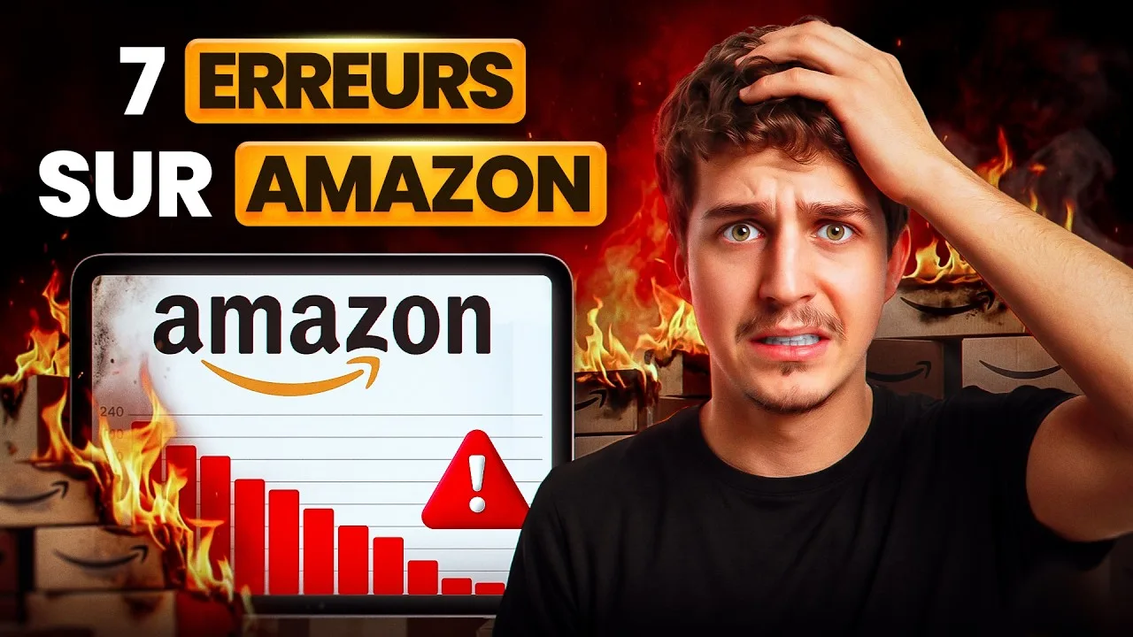 Les 7 erreurs qui font échouer les vendeurs Amazon FBA et comment les éviter