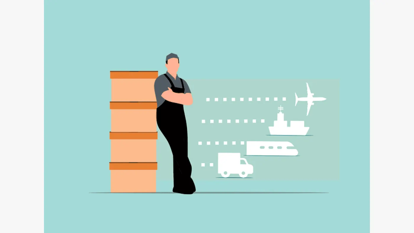 livraison amazon bateau avion train camion