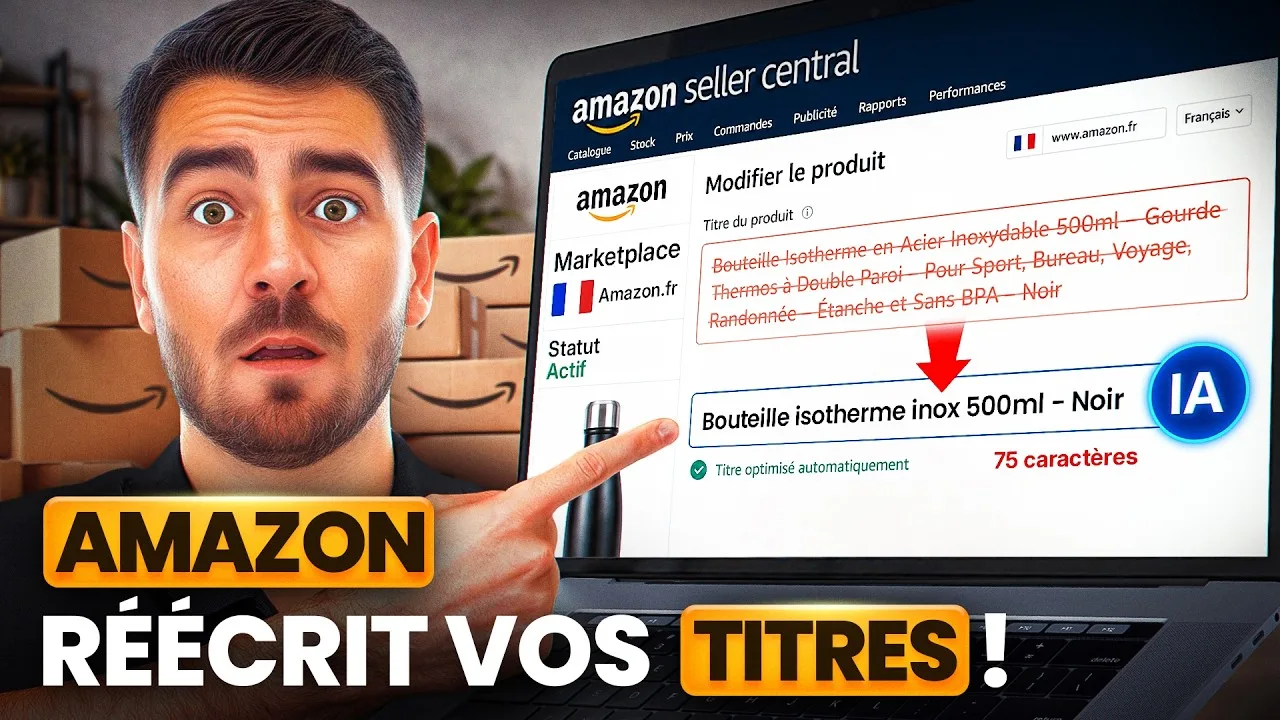 Titre Amazon limité à 75 caractères : la nouvelle règle 2026 pour les vendeurs FBA