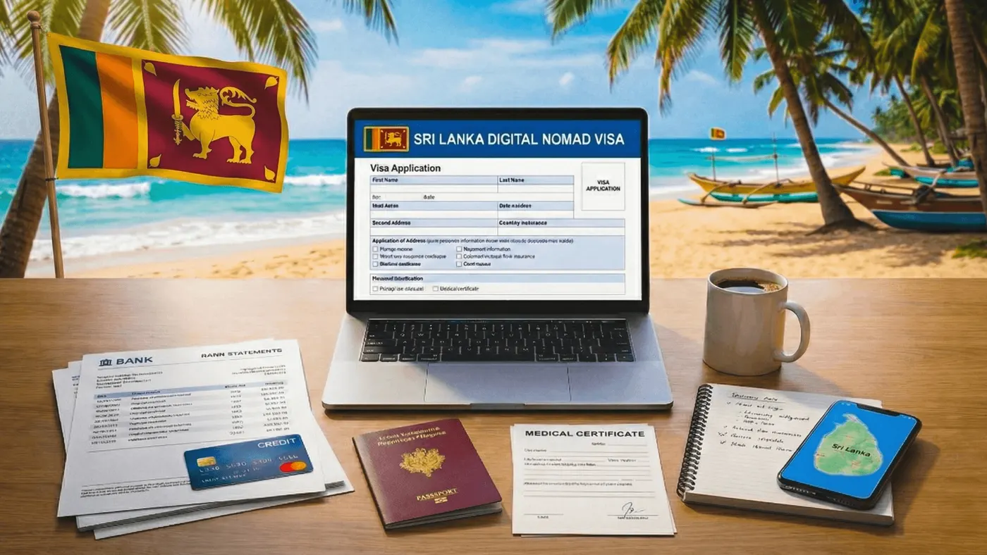 Visa Digital Nomad Sri Lanka : conditions, coût et durée