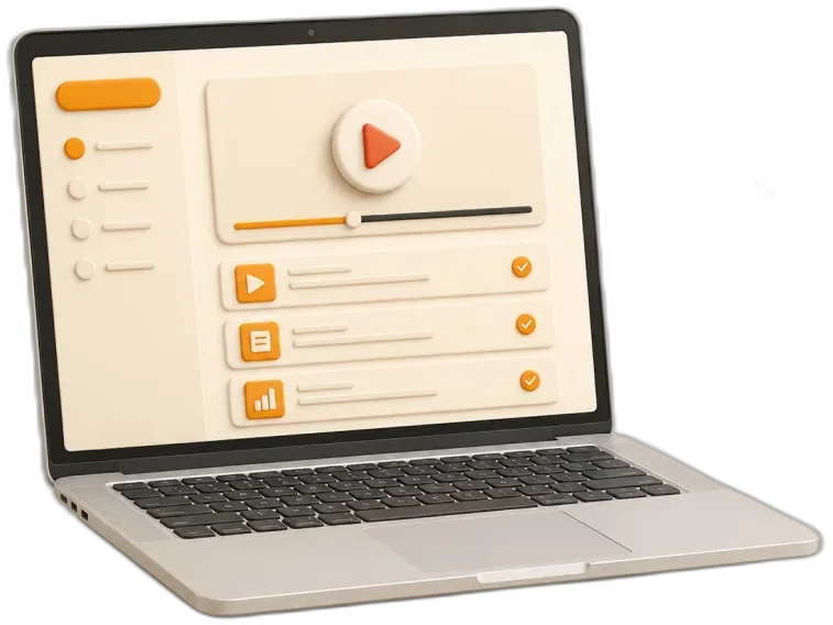 Aperçu de la formation Smart Creator sur ordinateur